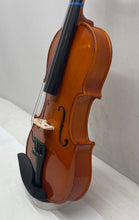 Load image into Gallery viewer, Brown 4-String Fingerboard Tapes Acoustic Violin In Black Case
