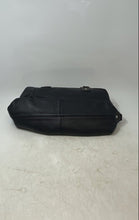 Load image into Gallery viewer, Antonio Melani Womens Black Leather Inner Pockets Travel Mini Shoulder Handbag
