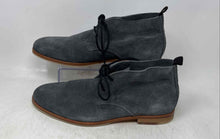 Load image into Gallery viewer, Calvin Klein Mens Farnel 7200047 Gray Lace-Up Suede Ankle Boots Size 9.5
