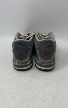 Load image into Gallery viewer, Nike Kids Jordan 3 Retro 398614-012 Gray Lace-Up Basketball Shoes Size 6Y
