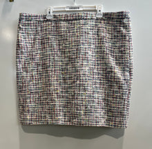 Load image into Gallery viewer, J.Crew Womens Multicolor Printed Back Zip Straight &amp; Pencil Skirt Size 22
