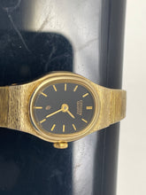 Load image into Gallery viewer, Vintage Citizen Women's CQ 5920 Oval Gold Tone Quartz Dress Watch (NCL)
