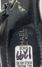 Load image into Gallery viewer, Michael Kors Womens Black Color Leather Wedge Heel Thong Sandals Size 6.5M
