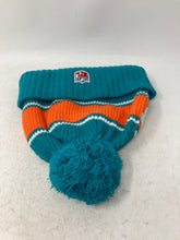 Load image into Gallery viewer, NFL Mens Blue Miami Dolphins 2024 Sideline Sport Knit Beanie Cap
