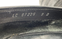 Load image into Gallery viewer, Authentic Salvatore Ferragamo Mens Black Leather Loafer Shoes Size 9 D Damaged
