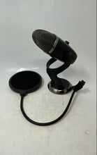Load image into Gallery viewer, Blue Black USB Studio Handheld Condenser Microphone With Stand
