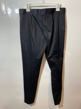 Load image into Gallery viewer, Piazza Sempione Womens Black Flat Front Stretch Pockets Dress Pants Size IT 44
