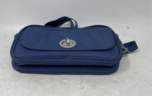Load image into Gallery viewer, Baggallini Womens Hanoi Blue Detachable Strap RFID Convertible Crossbody Bag
