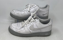 Load image into Gallery viewer, Nike Mens Air Force 1 '07 White Gray Low Top Lace-Up Sneaker Shoes Size 10.5
