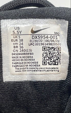 Load image into Gallery viewer, Nike Kids Air More Uptempo DX5954-001 Black Purple Sneaker Shoes Size 5.5Y
