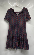 Load image into Gallery viewer, Banana Republic Womens Multicolor Short Sleeve Flounce Hem Mini Dress Size 2
