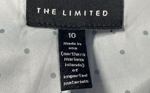 Load image into Gallery viewer, The Limited Womens Light Blue Long Sleeve One Button Blazer Size 10 With Tag
