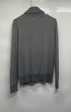Load image into Gallery viewer, Tommy Hilfiger Mens Gray Collared Long Sleeve Knitted Cardigan Sweater Size M
