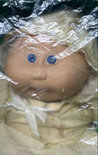 Load image into Gallery viewer, Cabbage Patch Kids Preemie Plastic Blue Eyes Caucasian Girl Doll With Box
