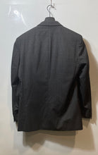 Load image into Gallery viewer, Uno Uomo Mens Gray Long Sleeve Pockets Two-Button Blazer Size 40
