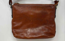 Load image into Gallery viewer, Firenze Womens Brown Leather Inner Pocket Adjustable Strap Crossbody Bag
