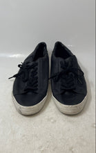 Load image into Gallery viewer, Zara Mens Black Leather Closed Toe Lace-Up Low Top Sneakers Shoes Size EUR 43
