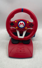 Load image into Gallery viewer, Hori Mario Kart Multicolor Pro Mini Racing Wheel &amp; Pedals Not Tested
