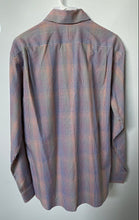 Load image into Gallery viewer, Paul Fredrick Mens Multicolor Long Sleeve Slim-Fit Dress Shirt Size 16 1/2
