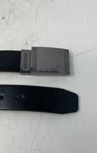 Load image into Gallery viewer, Steve Madden Mens Black Silver Buckle Reversible Dress Belt Size 42/44
