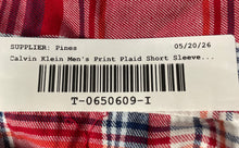 Load image into Gallery viewer, Calvin Klein Jeans Mens Multicolor Plaid Short Sleeve Button-Up Shirt Size XXL
