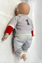Load image into Gallery viewer, Vintage 1989 Yolanda Bello Signed Michael Baseball 11" Porcelain Baby Boy Doll
