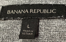 Load image into Gallery viewer, Banana Republic Mens Gray Heather Long Sleeve Henley Sweater Size Large
