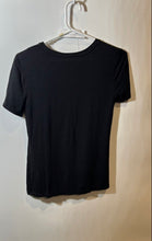 Load image into Gallery viewer, Nine West Womens Black Short Sleeve Crew Neck Pullover T-Shirt Size XS
