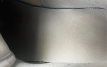 Load image into Gallery viewer, Nike Womens Air Jordan 1 Mid Gray White Mid Top Lace-Up Sneaker Shoes Size 9
