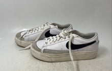 Load image into Gallery viewer, Nike Womens Blazer Low Platform DJ0292-101 White Black Sneaker Shoes Size 7.5
