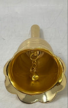 Load image into Gallery viewer, Gold-Tone Engraved Decorative Collectible Bedside Bell With Dust Bag
