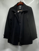Load image into Gallery viewer, J.Percy Womens Black Long Sleeve Pockets Full-Zip Jacket Size Medium
