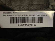 Load image into Gallery viewer, YMI Womens Black Long Sleeve Fur Trim Hooded Full-Zip Winter Puffer Coat Size M
