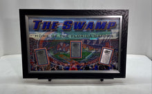 Load image into Gallery viewer, The Swamp Florida Gators Championship Stadium 1996 2006 2008 Wall Hanging Plaque
