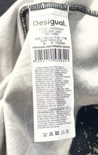Load image into Gallery viewer, Desigual Womens Black Beige Printed Square Neck Sleeveless A-Line Dress Size XL
