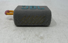 Load image into Gallery viewer, JBL Go 3 Gray Ultra-Portable Portable Bluetooth Mini Speaker Not Tested
