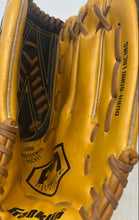 Load image into Gallery viewer, Franklin Tan Black Fieldmaster Series Dura-Bond Lacing 5 Finger Baseball Glove
