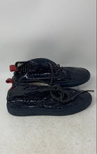 Load image into Gallery viewer, Del Toro Mens Blue Patent Leather Lace-Up Chukka Sneaker Shoes Size 10
