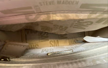 Load image into Gallery viewer, Steve Madden Womens Bevelyn Brown Leather Convertible Crossbody Handbag w/Wallet
