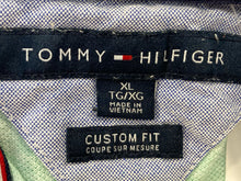 Load image into Gallery viewer, Tommy Hilfiger Mens Green Heather Short Sleeve Custom Fit Polo Shirt Size XL
