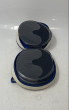 Load image into Gallery viewer, Major League Baseball White Blue Portable CD Player Record Storage Case Unit
