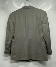 Load image into Gallery viewer, Reda Mens Beige Long Sleeve Pockets Peak Lapel Double-Breasted Blazer Size S37
