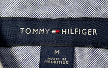 Load image into Gallery viewer, Tommy Hilfiger Mens Multicolor Striped Cotton Short Sleeve Button-Up Shirt Sz M
