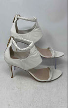 Load image into Gallery viewer, Cole Haan Womens Lise White Leather Stiletto Heel Ankle Strap Sandals Size 11B

