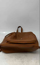 Load image into Gallery viewer, LC Lauren Conrad Womens Kate Brown Faux Leather Adjustable Strap Zipper Backpack
