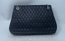 Load image into Gallery viewer, Nine West Womens Endellion Black Quilted Leather Double Handle Shoulder Bag
