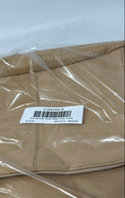 Load image into Gallery viewer, Calvin Klein Womens Beige Leather Front Zipper Pocket Double Handle Shoulder Bag
