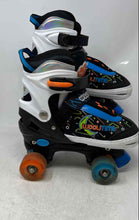 Load image into Gallery viewer, Woolitime Girls Multicolor Ratchet Buckle Four Wheels Roller Skates Size M
