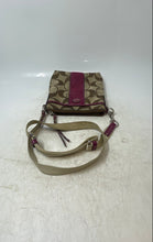 Load image into Gallery viewer, Coach Womens Multicolor Signature Print Adjustable Strap Crossbody Bag

