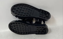 Load image into Gallery viewer, Mini Melissa Girls Possession Jelly Black Fisherman Sandals Size 1
